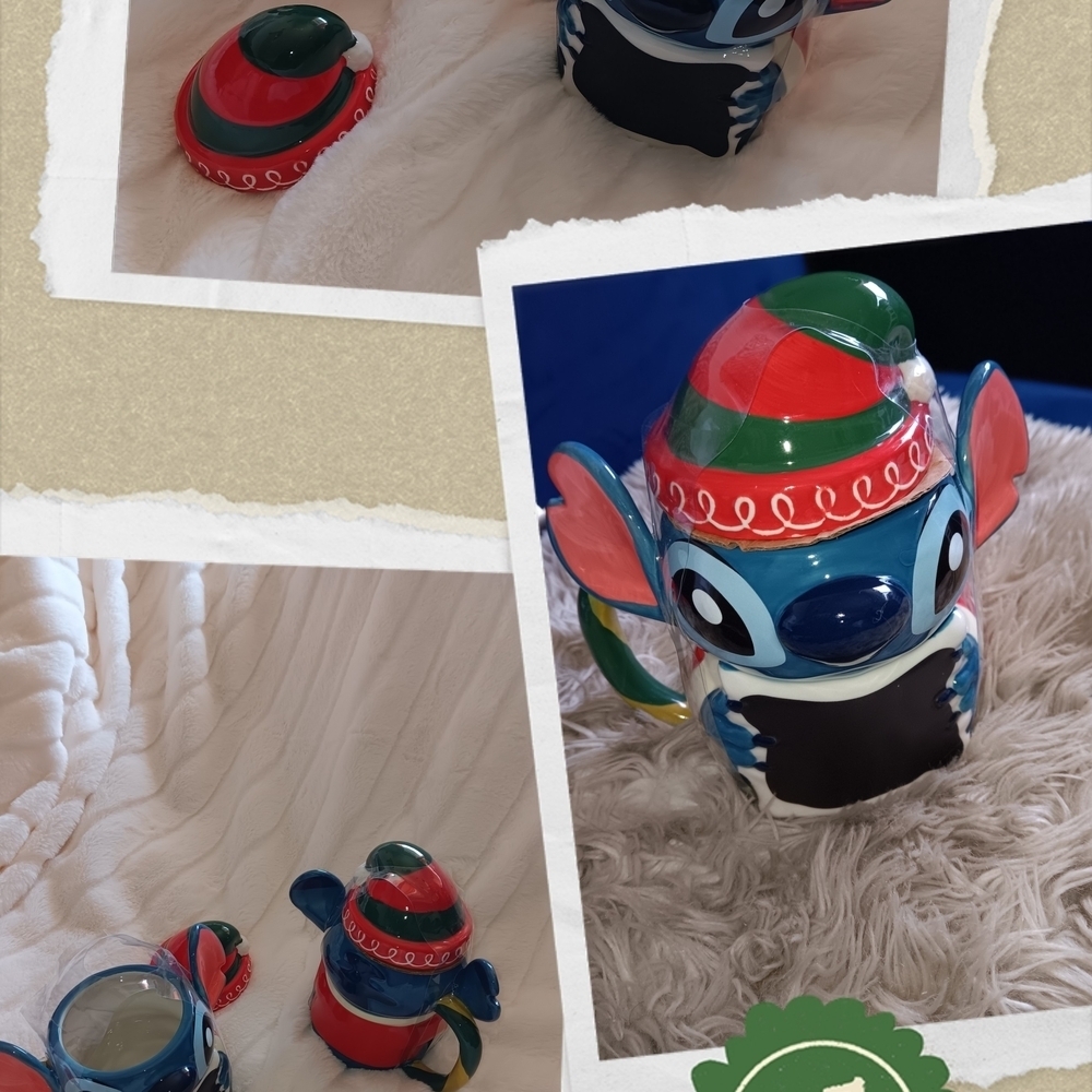 Stich mug with lid DISNEY